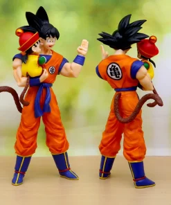 Alternative view of Dragon Ball Goku with Gohan Figure – 30cm PVC Anime Action Statue Collectible Model Toy Gift