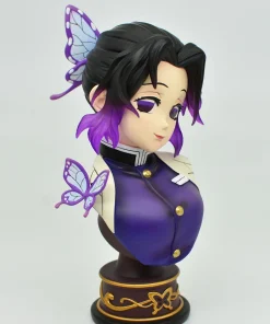 Alternative view of 15cm Demon Slayer Kochou Shinobu Bust Figure – PVC Anime Collectible, Kimetsu no Yaiba Model Toy for Kids