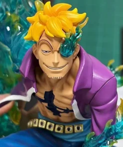 Alternative view of One Piece Marco “Resonance Series” Squatting Pose Figure – PVC Anime Collectible Model Statue