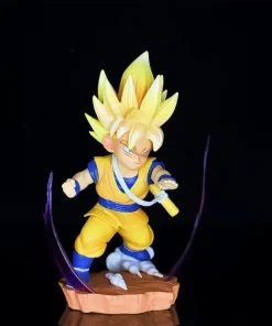 Daima-style Goku & Vegeta collectible — PVC Dragon Ball display figure for fans, collectors, and gift buyers.
