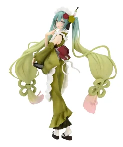 Alternative view of Hatsune Miku Kimono Anime Figure — Virtual Singer PVC Kawaii Action Figure Collectible Model Doll Gift for Fans