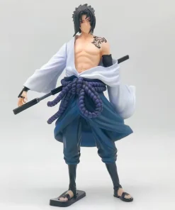 Alternative view of Naruto Sasuke & Naruto Figure – Classic Manga Duo Anime PVC Collectible Desk Display Model Ornament Gift