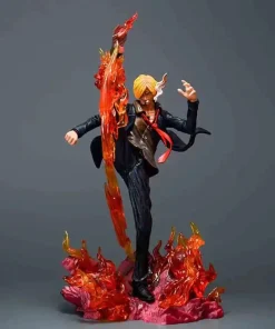 Alternative view of One Piece Sanji 30cm GK Statue | Anime PVC Action Figure | Collectible Display Model | Gift for Fans & Kids