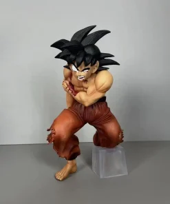 Alternative view of Dragon Ball Injured Goku Figure – 20cm Super Saiyan Battle Damage PVC Anime Statue Collectible Model Toy Gift