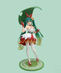 New Flower Fairy Hatsune Miku Figure – Thumbelina Princess Green Leaf PVC Anime Collectible Gift