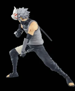 Naruto Hatake Kakashi Figure 18cm – Anime PVC Action Statue with Mask & Kunai | Collectible Model Toy Gift for Kids & Fans