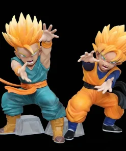 15cm Dragon Ball Z Son Gohan & Trunks PVC Action Figure – Anime Collectible Statue Model & Gift
