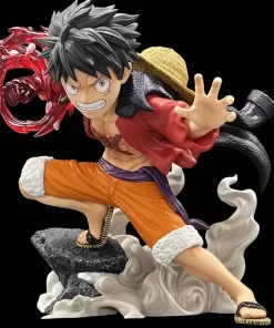 10CM One Piece Monkey D. Luffy Battle Style Figure — Anime PVC Action Collectible Model Toy Gift
