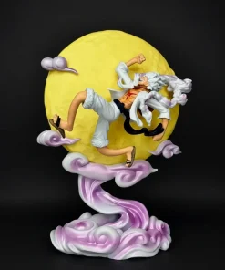 One Piece Gear 5 Nika Luffy Moon Light 26cm Figure | Anime PVC GK Statue | Collectible Model Home Decoration Gift