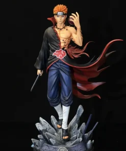 Naruto Pain Figure 23cm – Anime PVC Statue | Akatsuki Puppet Style Collectible Model | Trendy Desk Ornament Toy Gift