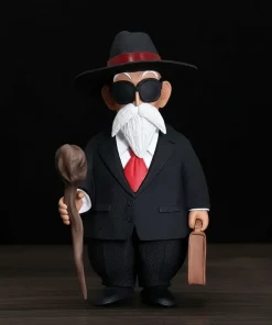 Dragon Ball Master Roshi Figure – 16cm GK Muscle Training PVC Model with Sunglasses | Desktop Ornament & Collectible Toy