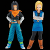 Dragon Ball Z Android 17 & 18 PVC Figure 23cm – Anime Action Figure Model, DBZ Collectible Toy Gift
