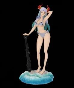 24.5cm One Piece Yamato Bikini Figure — Holiday Beach Anime PVC Girl Figurine Collectible Model Toy Gift