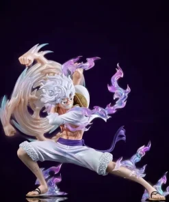 One Piece Gear 5 Nika Luffy Punch Figurine — Anime PVC Collectible Display Model Gift