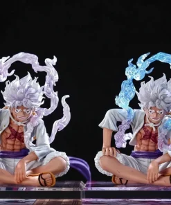 One Piece Gear 5 Nika Luffy Figure — Sun God Form PVC Action Model Collectible Display Anime Toy Gift