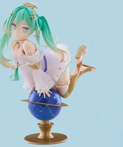Hatsune Miku Glittering Star Ver. 17cm Anime Figure — Kawaii Globe Girl PVC Action Model Doll, Collector Display Toy Gift