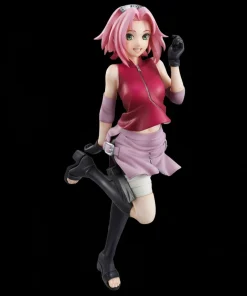 Naruto Shippuden Sakura Haruno Action Figure PVC Statue | Anime Collectible Model | Display Desktop Ornament Toy | Gift for Fans