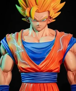 30cm Dragon Ball Z Super Saiyan Goku Figure – SSJ1/SSJ2 PVC Collectible Statue Model by JT Studio