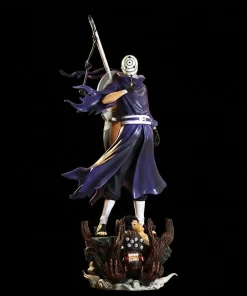 Naruto Uchiha Obito Figure – 22cm PVC Anime Standing Sculpture Scene Collectible Statue Model Toy Gift