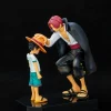 One Piece 18cm Action Figure – Shanks, Luffy, Sabo, Ace, Sanji & Zoro PVC Anime Collectible Figurines