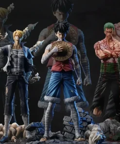 One Piece 30cm Action Figure – Roronoa Zoro & Vinsmoke Sanji PVC Collectible Display Statue