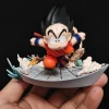 Dragon Ball Kid Goku Figure – 7.5cm Eating Pose PVC Mini Collectible Anime Statue Model Toy Gift