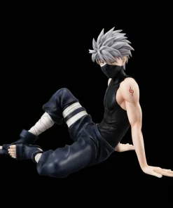 Naruto Shippuden Kakashi Figure – 9cm Sitting Pose PVC Collectible Statue Model Desk Ornament Toy Gift