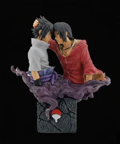Naruto Uchiha Brothers Reconciliation Figure – Sasuke & Itachi PVC Anime Collectible Model Statue Display Toy Gift