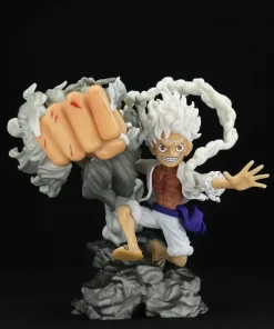 One Piece Nika Luffy 12cm PVC Figure – Stylized Cartoon Anime Collectible Model Statue