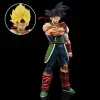 24cm Dragon Ball Z Bardock PVC Figure – Anime Collectible Statue Model with Two Interchangeable Heads