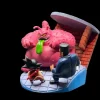 Mini 8cm Goku vs Fat Dragon battle scene — fun PVC collectible for display and gifting.