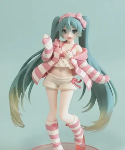 Hatsune Miku Pajama Ver. Anime Figure — 20cm Homewear PVC Collectible Model Doll, Action Figure Gift for Fans