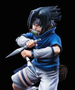 Naruto Childhood Combat Version Figure – Uzumaki Naruto & Uchiha Sasuke 18cm PVC Action Figure Anime Collection Model Toy Gift