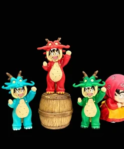 Dragon Ball Kid Goku with Shenron Figure – 10cm PVC Anime Statue Collectible Model Toy Gift