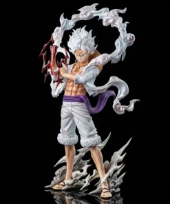 One Piece 25cm Gear 5 Luffy Figure — Nika PVC Anime Statue Collectible Model Toy Gift