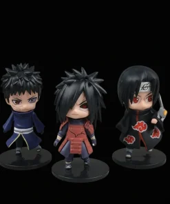 Naruto Sasuke Figure – Handmade Anime Character Model Doll | Fashion Cartoon Display Ornament Toy Gift