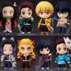 10cm Demon Slayer Q-Version Figure – Tanjiro Nezuko Inosuke Zenitsu Chibi PVC Anime Collectible Gift