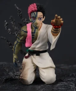 2025 New Demon Slayer Akaza (Hakuji) Figure – 13cm PVC Anime Action Figurine Desktop Ornament