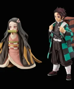 Demon Slayer 18cm Kamado Nezuko & Kamado Tanjiro Action Figure – PVC Model Doll