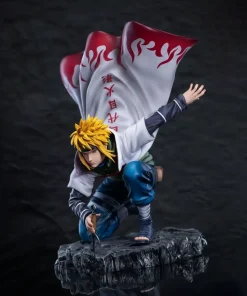 21cm Naruto Minato Namikaze Figure – “I Am Late” GK PVC Anime Statue Collectible Model Toy Gift