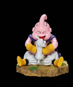 8cm Dragon Ball Majin Buu Q Version PVC Figure – Mini Chibi Anime Collectible Statue, Desktop Decoration Gift