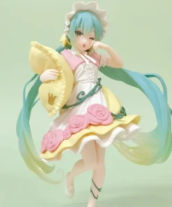 19cm Hatsune Miku Sleeping Beauty Figure – Fairy Tale Princess PVC Anime Desktop Decoration Gift