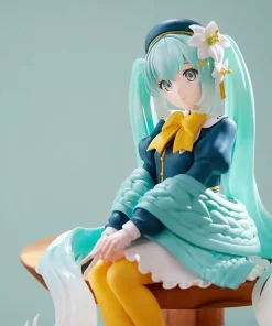 Hatsune Miku Flower Fairy Lily Noodle Stopper Figure 14cm – PVC Anime Collectible Birthday Gift