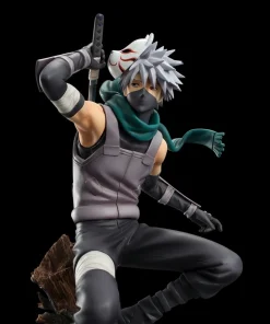 Naruto Shippuden Hatake Kakashi Action Figure | 23cm PVC Statue | Anime Collectible Model | Desktop Display Figurine Toy Gift