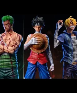 Alternative view of One Piece 30cm Action Figure – Roronoa Zoro & Vinsmoke Sanji PVC Collectible Display Statue