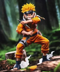Alternative view of Full Coating NARUTO Uzumaki Naruto Uchiha Sasuke Anime Figure / Pixiv Peripheral Figures / Trendy Collectible Ornament Toy
