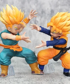 Alternative view of 15cm Dragon Ball Z Son Gohan & Trunks PVC Action Figure – Anime Collectible Statue Model & Gift