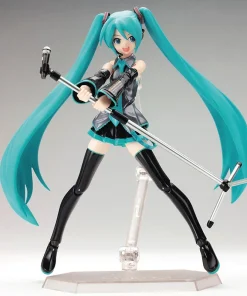 Alternative view of Hatsune Miku Articulated Action Figure – Movable Joints PVC Anime Collectible Desktop Toy Gift