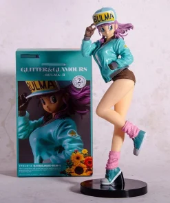 Alternative view of 25cm Dragon Ball Bulma Figure — Glitter & Glamours Sexy Anime Girl PVC Statue, Collectible Model Toy Gift