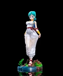 Alternative view of 28cm Dragon Ball Z Bulma PVC Action Figure – Anime Collectible Model Toy, Christmas & Birthday Gift